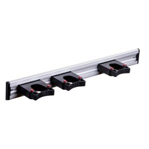 Vikan Toolflex Original Rail 50 cm: Organize Your Tools with 2 Medium & 1 X-Large Holder